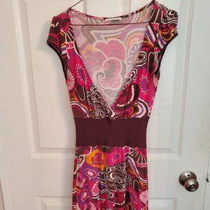 1970's Style Shirt Dress - Promod | Size S/2 | Retro Chic Wardrobe Addition